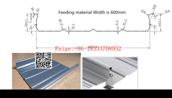 Petit pain de couture de position de Bemo formant la largeur réglable 400-430mm de machine