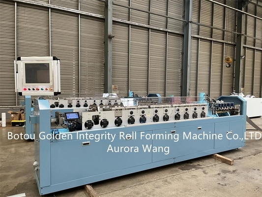machine de encadrement en acier 380V Keel Roll Forming Machine de mesure de la lumière 7.5kw