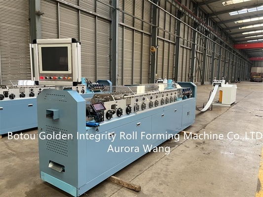 machine de encadrement en acier 380V Keel Roll Forming Machine de mesure de la lumière 7.5kw