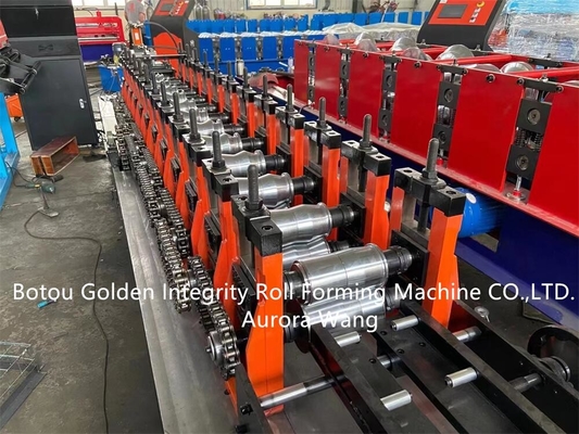 machine de lamelle de volet de rouleau de fer de machine de 8-12m/Min Shutter Door Roll Forming