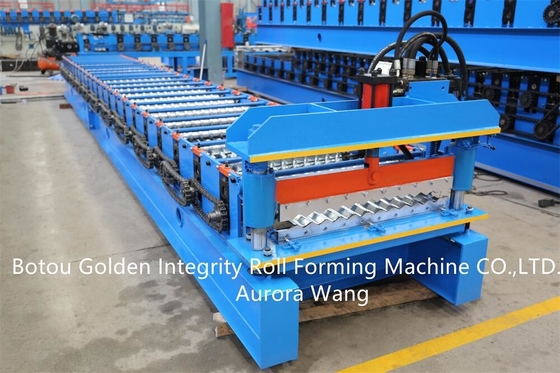 20m/min a ridé le petit pain de feuille formant la machine ondulée de fabrication de feuille de la CE de machine