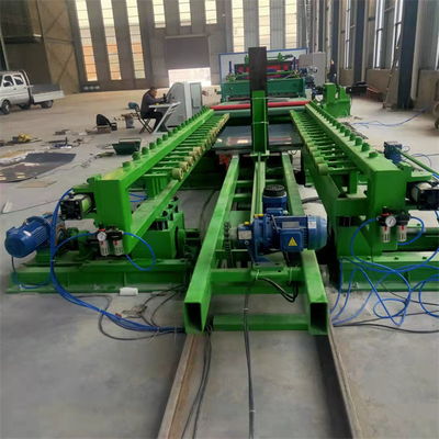 Coupe en métal de tôle d'acier de couleur au contrôle de PLC de la machine 30KW de longueur