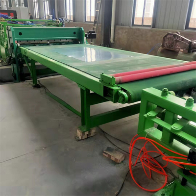 Coupe en métal de tôle d'acier de couleur au contrôle de PLC de la machine 30KW de longueur