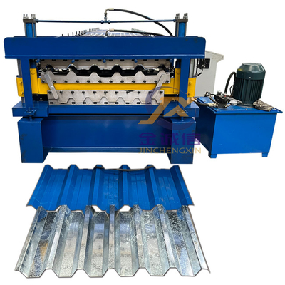 Petit pain de feuille de toiture d'IBR formant couche de couleur bleue de machine la double