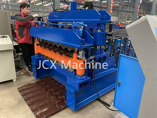 Petit pain complètement automatique de double couche formant le dispositif coupé hydraulique de contrôle de PLC de machine