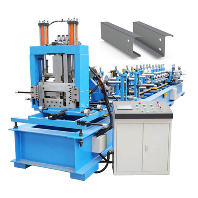 G350 G550 2.4mm plein acier dur galvanisé profil C/Z purlin petit pain formant la machine