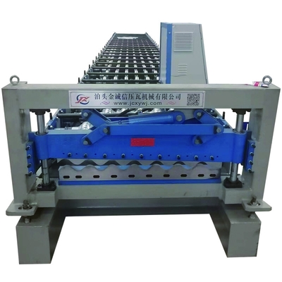 380v a ridé le petit pain de feuille formant la machine de la machine 18m/Min Corrugated Iron Sheet Making