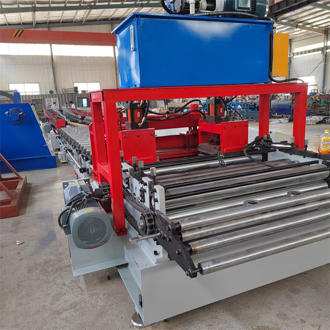 Contrôle galvanisé de PLC de Tray Roll Forming Machine de câble de l'acier 0.8-2.5mm