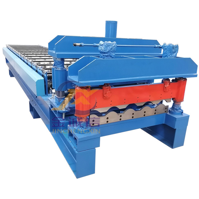 petit pain de tuile vitré par 0.3-0.7mm formant la tuile d'étape de PLC de machine faisant la machine