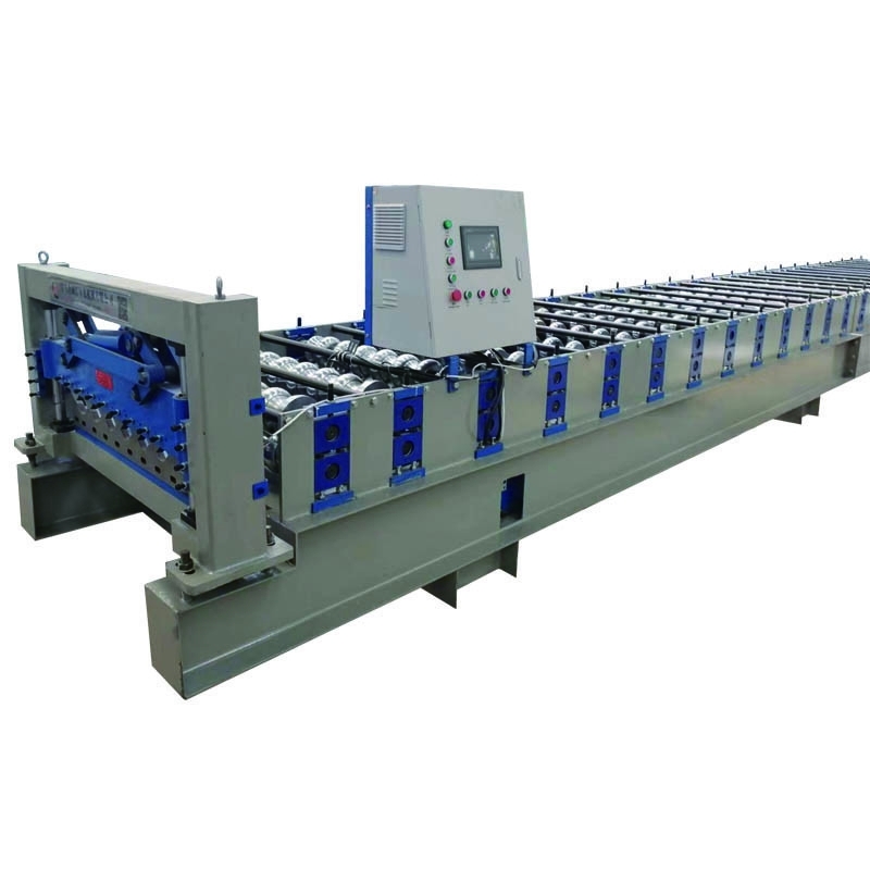 Petit pain ondulé de feuille de grande vague formant la machine pour l'entrepôt en acier