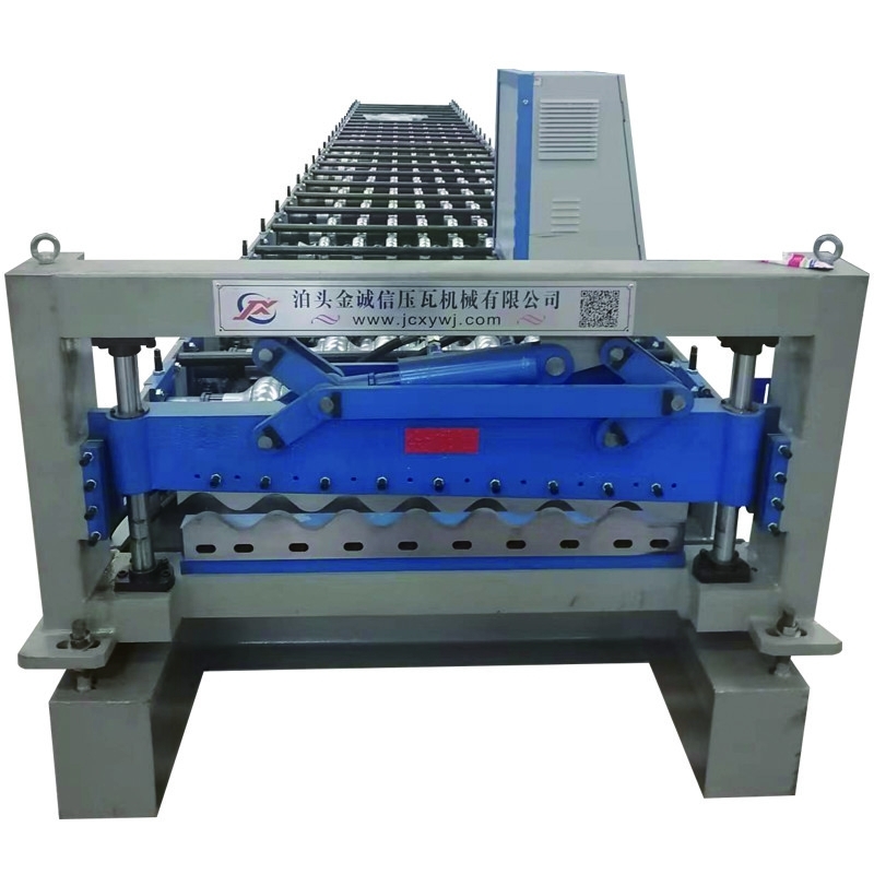 380v a ridé le petit pain de feuille formant la machine de la machine 18m/Min Corrugated Iron Sheet Making